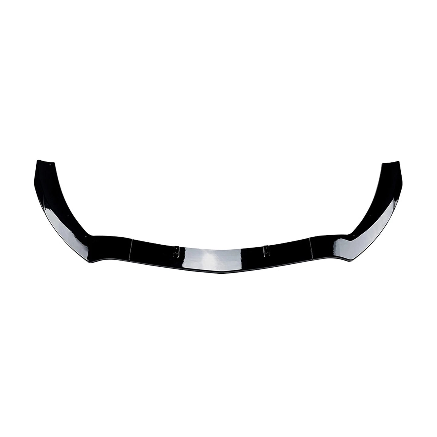 Gloss Black Front Spoiler Lip Splitter Kit for Benz CLA Class C117 (2016-2019)