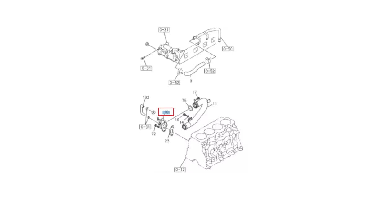 Suction Pipe for Isuzu TFR D-Max 1998-2005 (1998-2005)