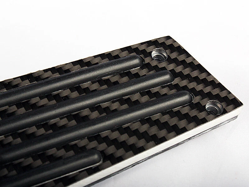 Black Carbon Look AT Pedals for BMW E28 E34 E39 E60 E61 (1982-2010)