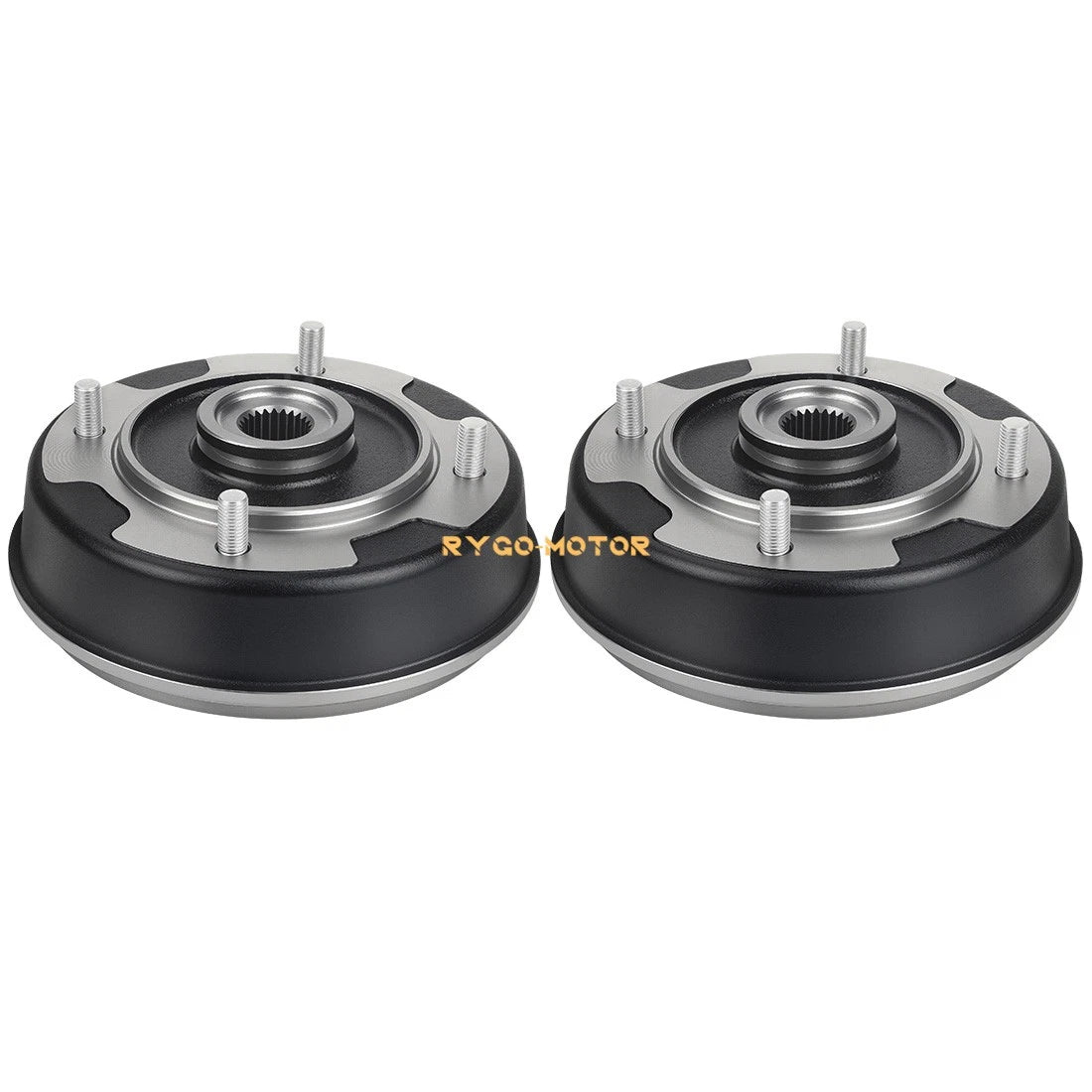 2x Rear Wheel Drums for Kawasaki Mule 500 KAF300/KAF300A/KAF300B (1991–1995)