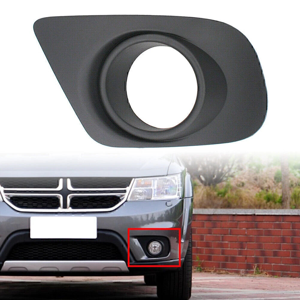 ABS Front Left Fog Light Cover for 2011-2020 Dodge Journey, Chrysler 200