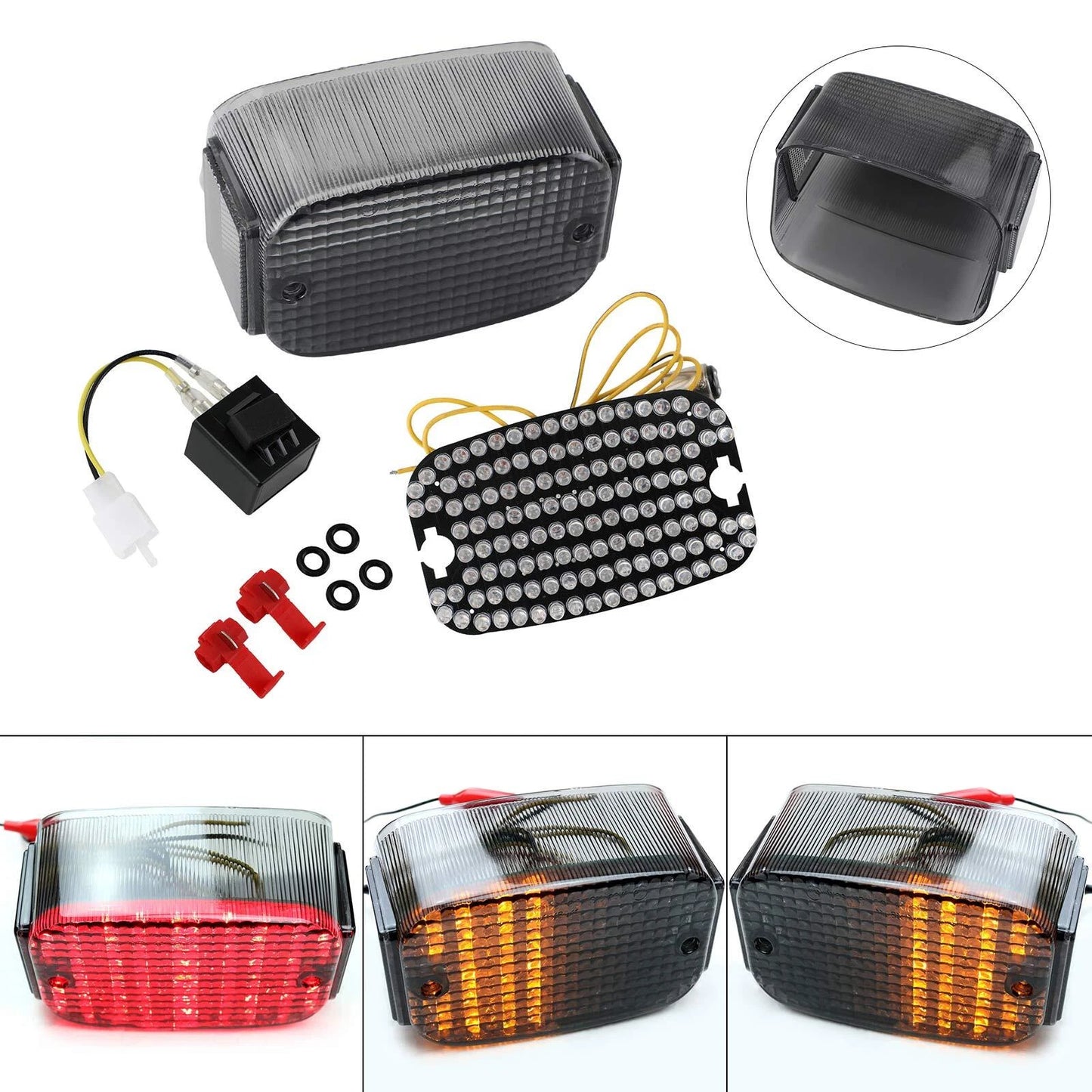 LED Tail Light for Kawasaki Vulcan 800 Classic 1500 (2000-2006)