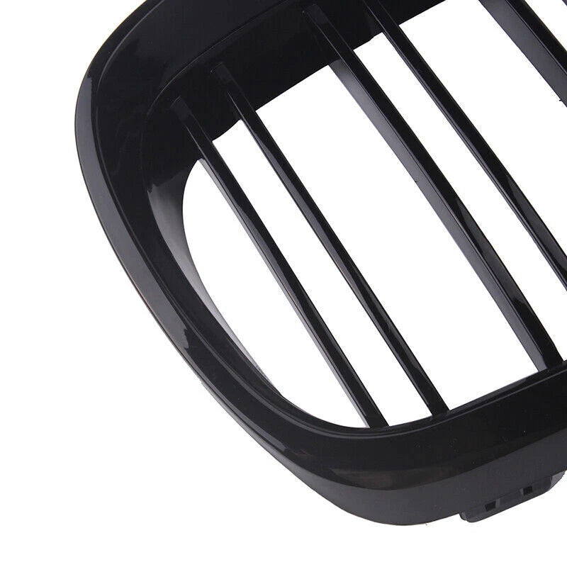 Gloss Black Front Kidney Grille for 2006-2013 BMW E92 E93 M3 (2006-2013)