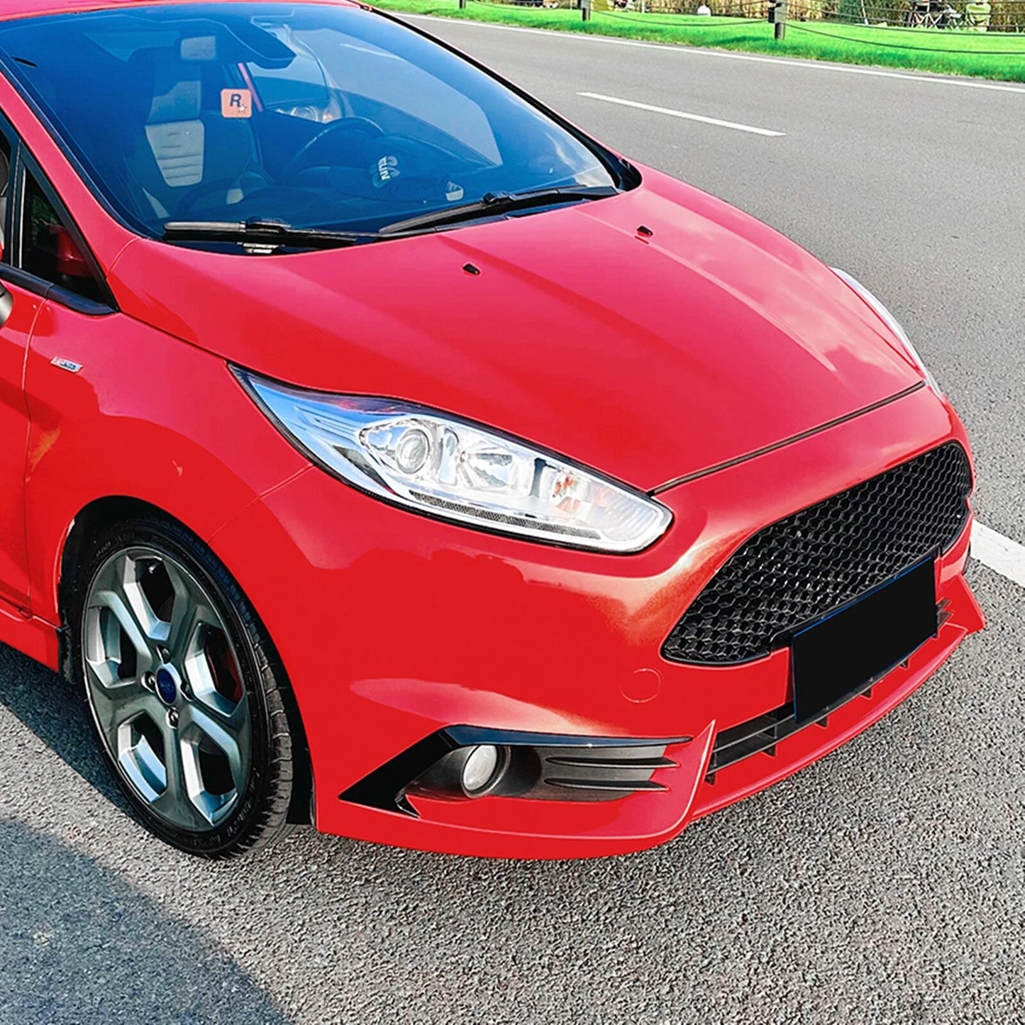 2 x Front Bumper Side Air Vent Trim Covers for Ford Fiesta ST (2012-2017)