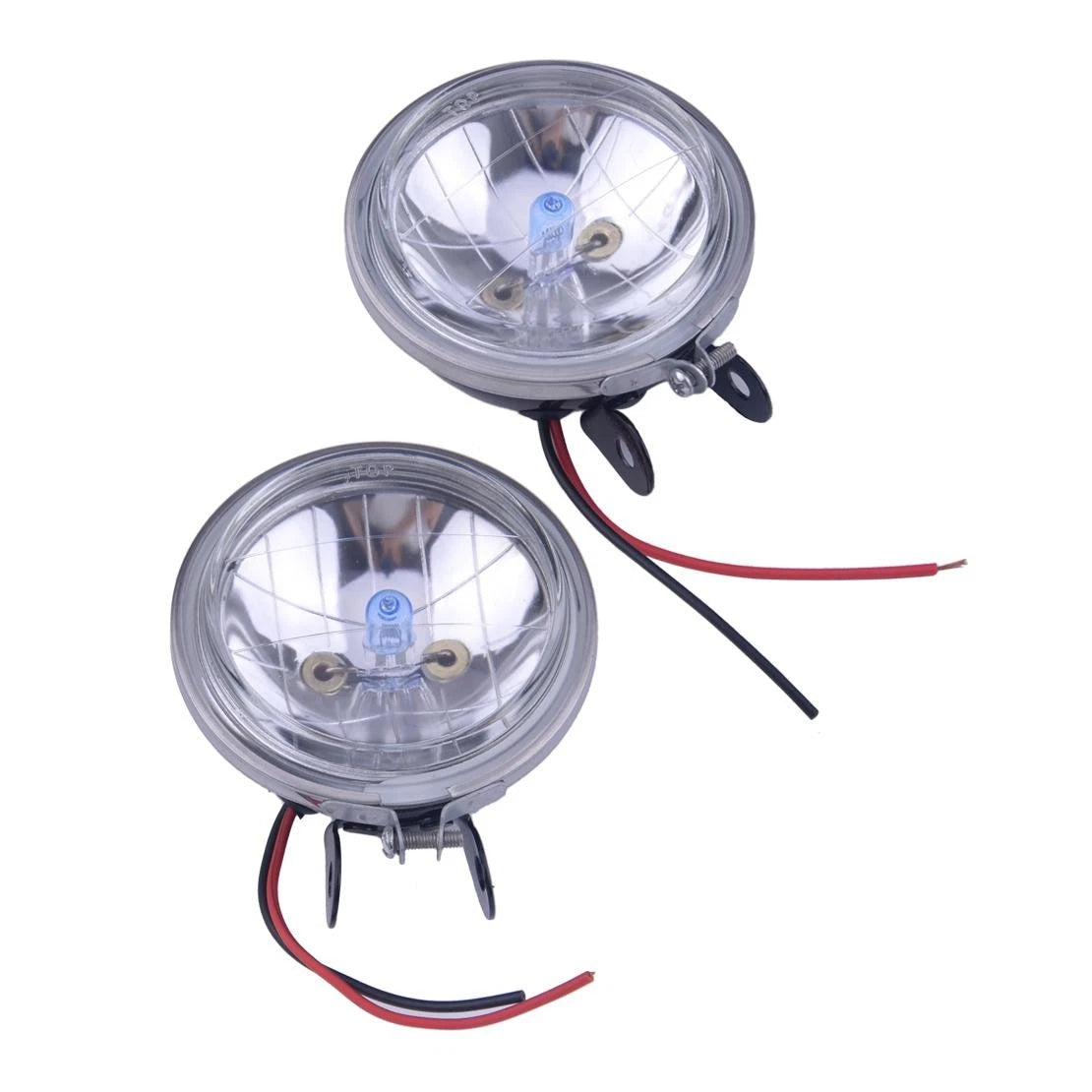 90mm Round Fog Spot Light Lamps for Van Bus Truck (Universal)