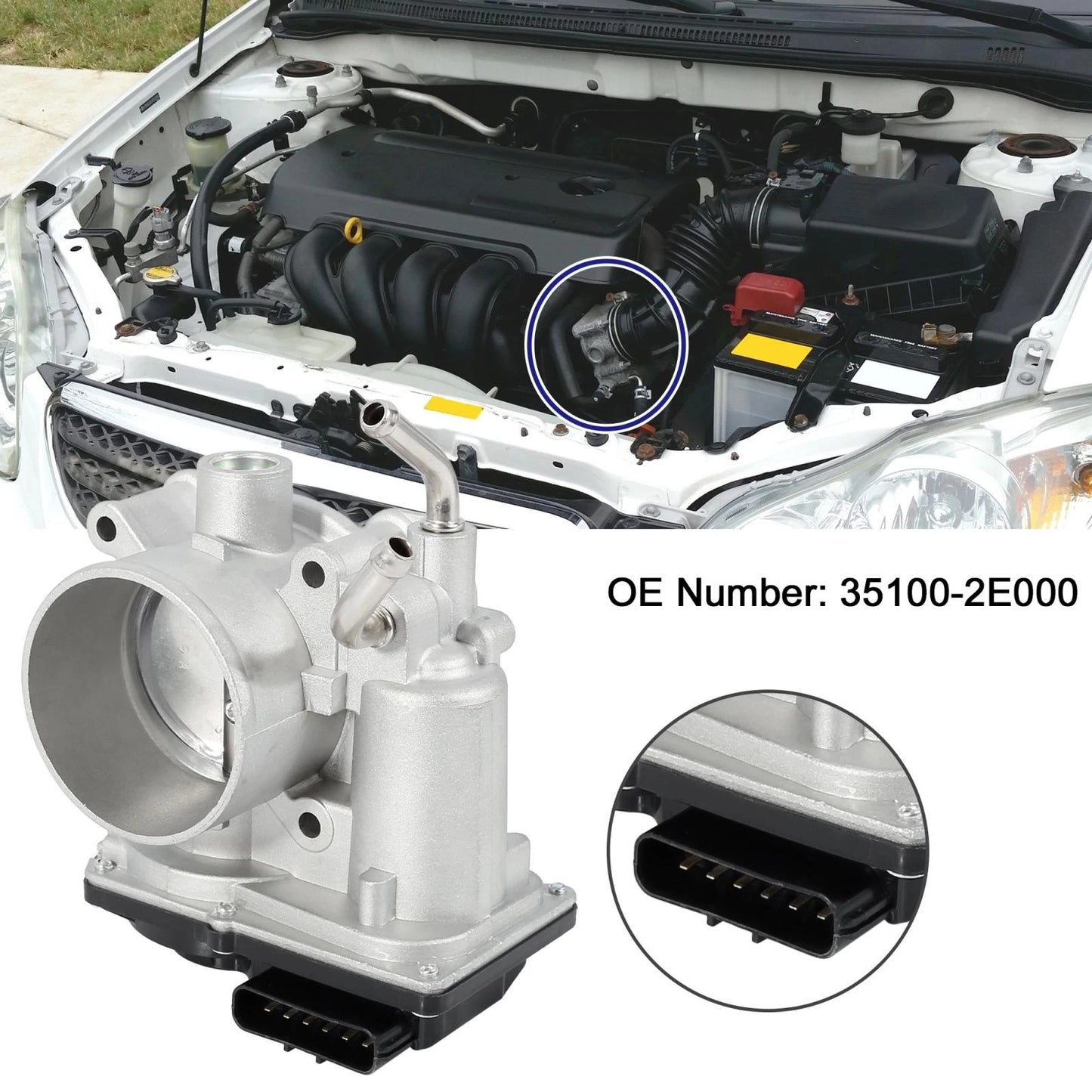 Electronic Throttle Body Assembly for Kia Hyundai 2.0L (2011-2016)