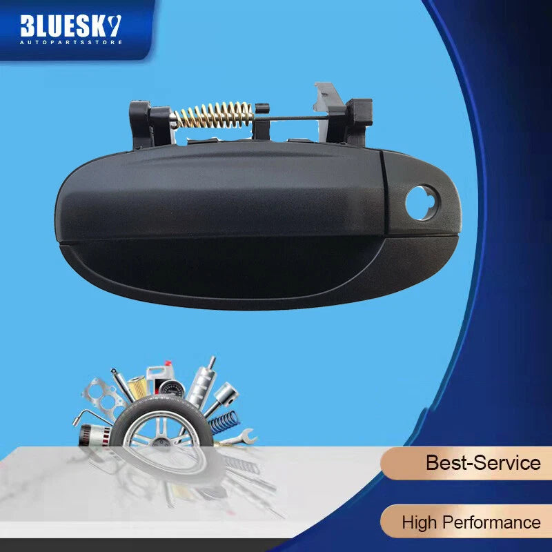 Door Handle Outer Left Front Black for Holden Barina TK (2005-2011)