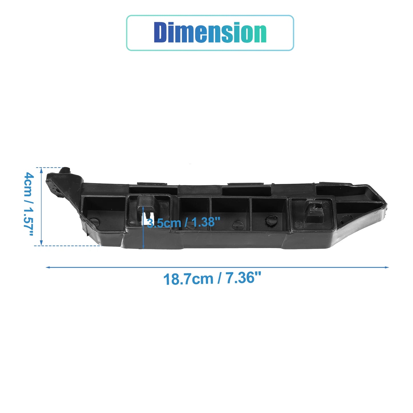 Left Side Front Bumper Bracket for Honda Civic (2012-2015)