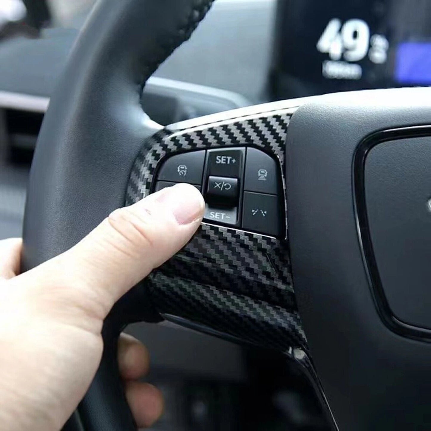 Steering Wheel Cover Trim for Ford Mustang Mach-E (2021-2022)