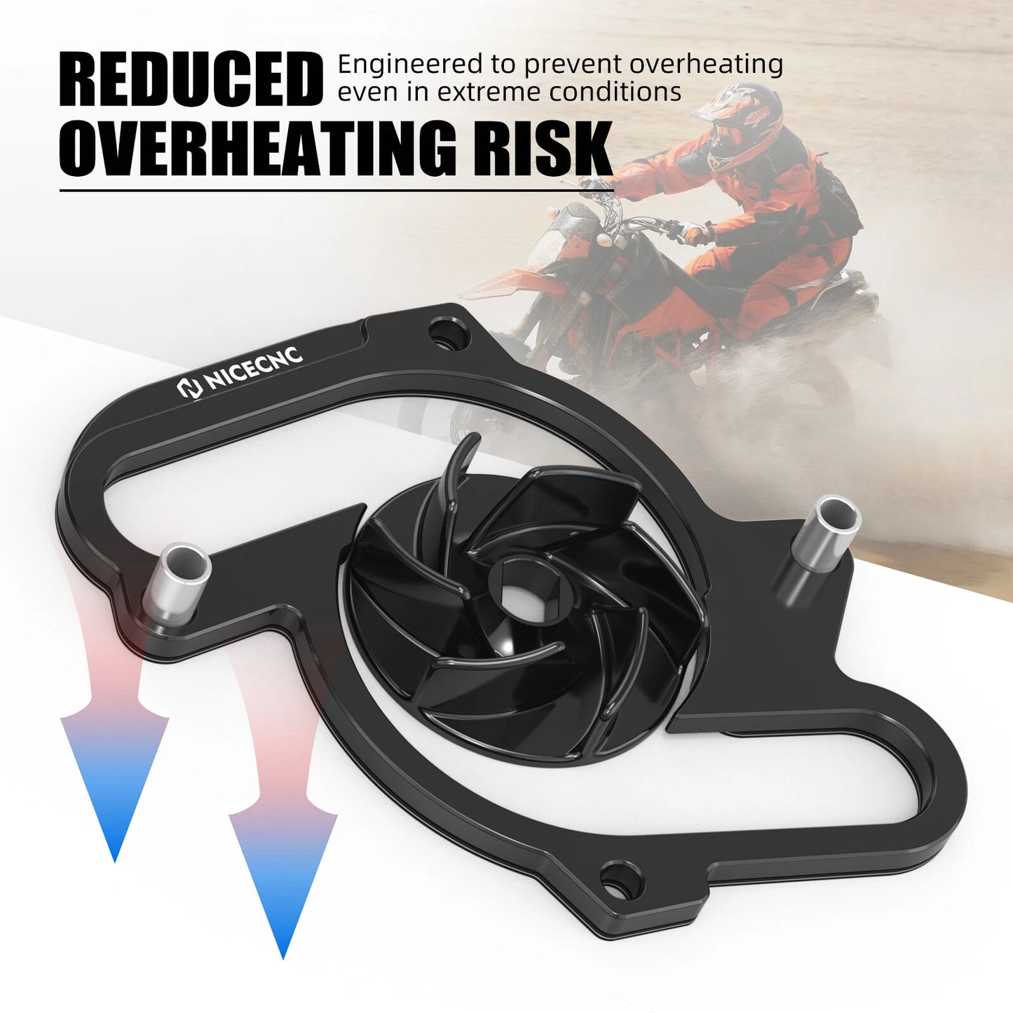 Water Pump Impeller Spacer Kit for KTM 950 Adventure/Duke/Supermoto (2003-2006)