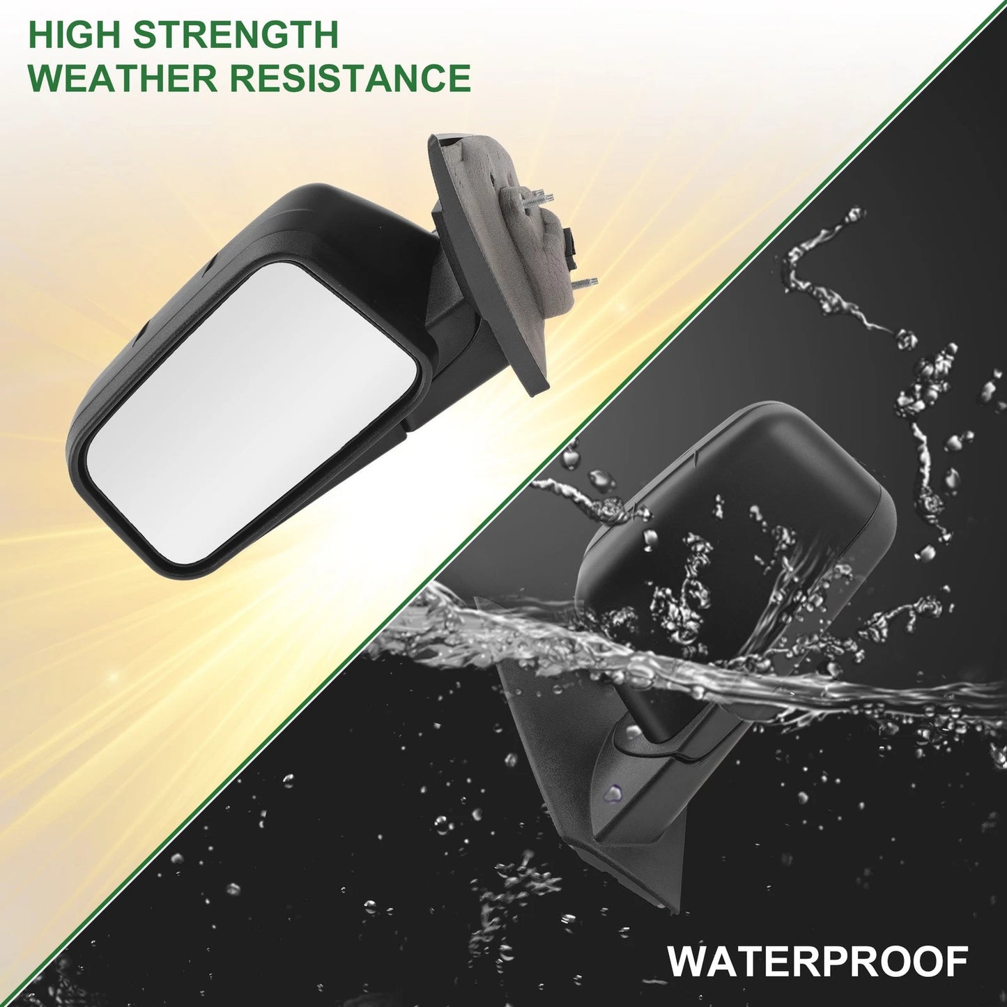 Passenger Side Door Mirror Replacement for Ford Edge (2008) - Power Heated