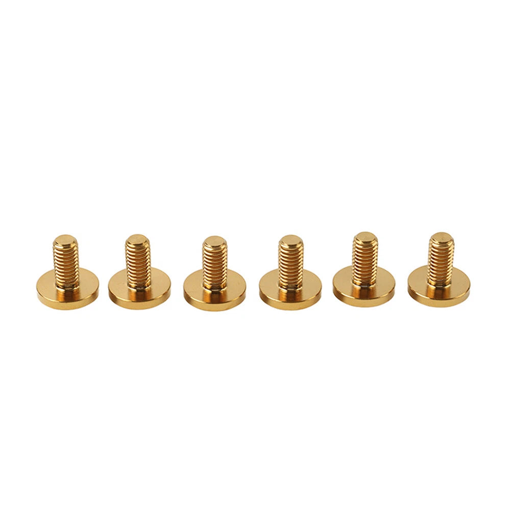 6 x Gold Titanium M6x15mm Torx Head Bolts for Bike Motorcycle