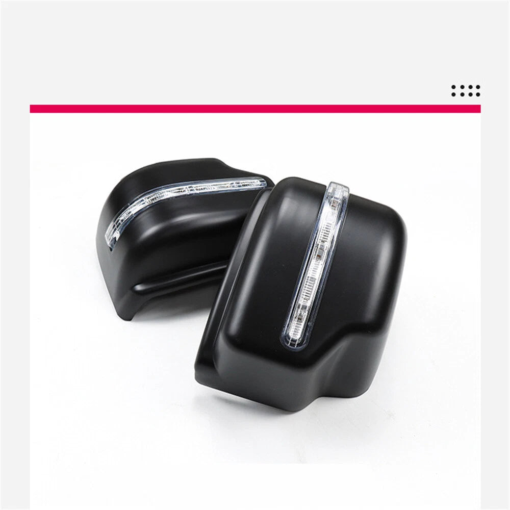Rear View Mirror Cover w/ LED Turn Light for 2019-2023 Suzuki Jimny