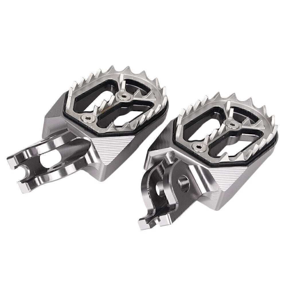 Shark Teeth Racing Foot Pegs for Kawasaki KX250 KX250F KX450F KLX450 (2008-2015)