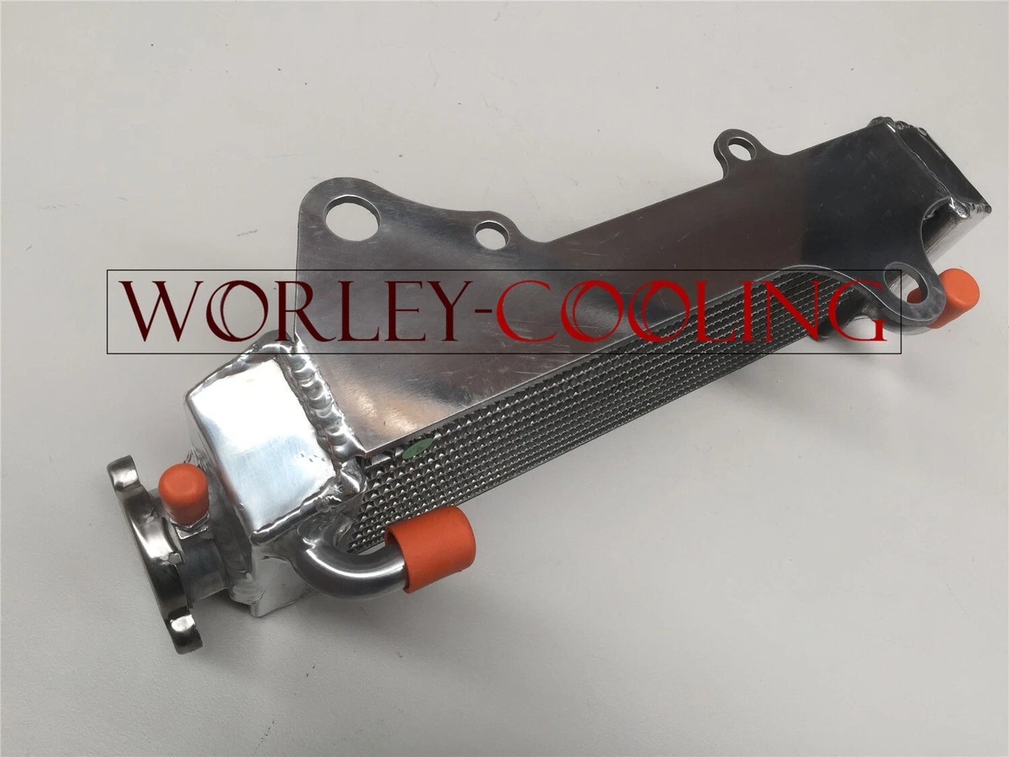 Aluminum Radiator + Red Hoses for Honda CR85R CR80 (1997-2008)