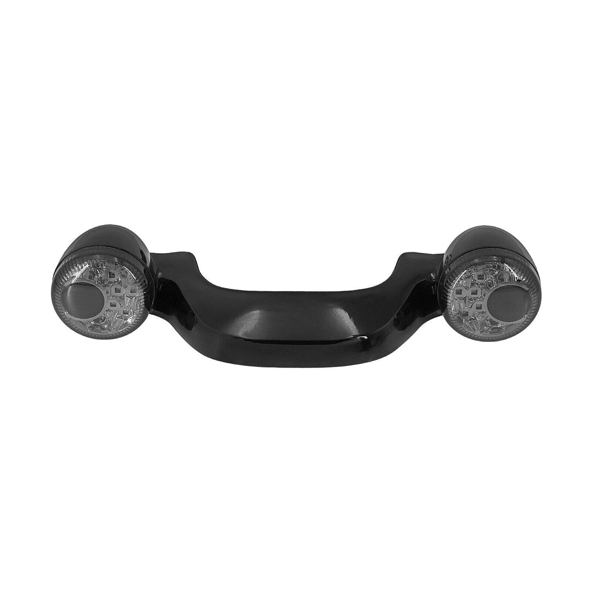 Gloss Black Rear Turn Signal Brake Light Bar for Harley Touring Glide (10-22)