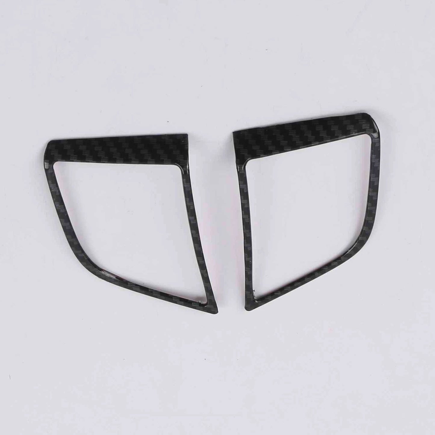Steering Wheel Side Lid Carbon Fiber Cover Trim for Hyundai Tucson (2016-2020)