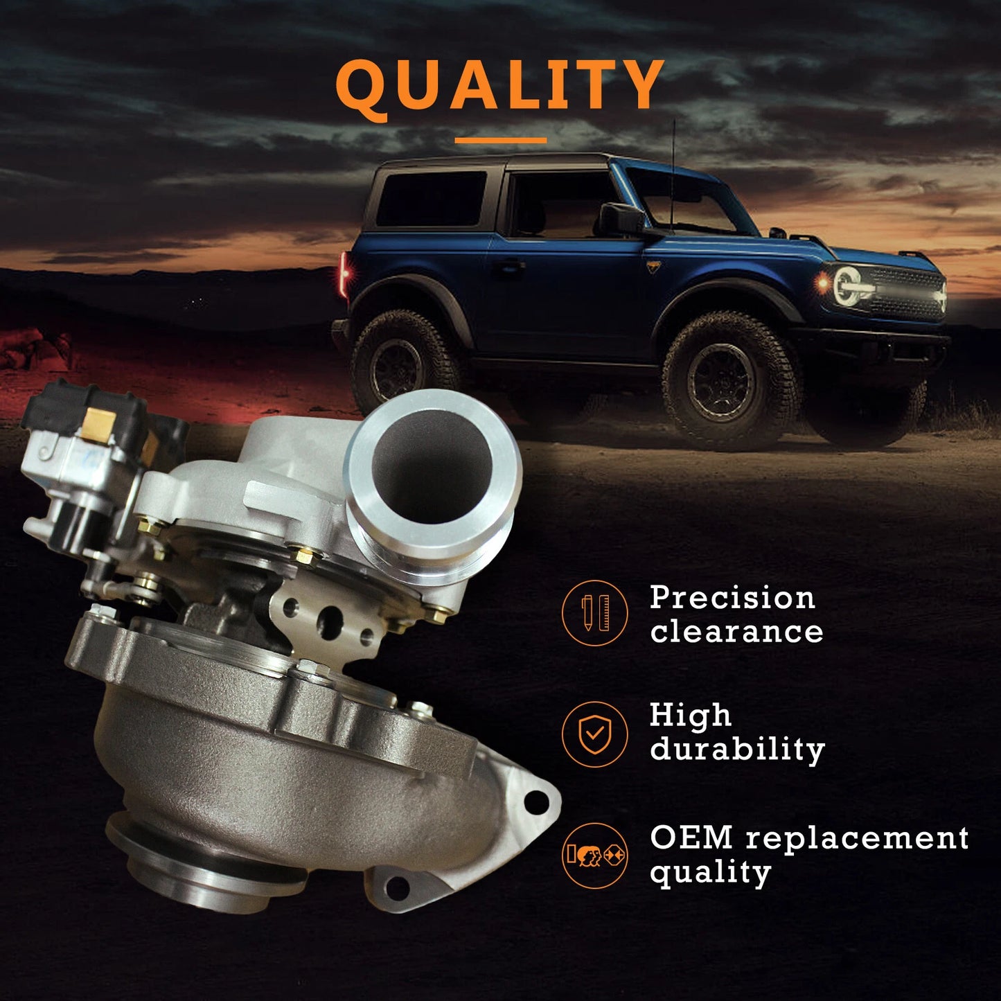 GTB1749VK Turbo Charger for Land Rover Defender 90/110/130 TD4 2.2L (2012)