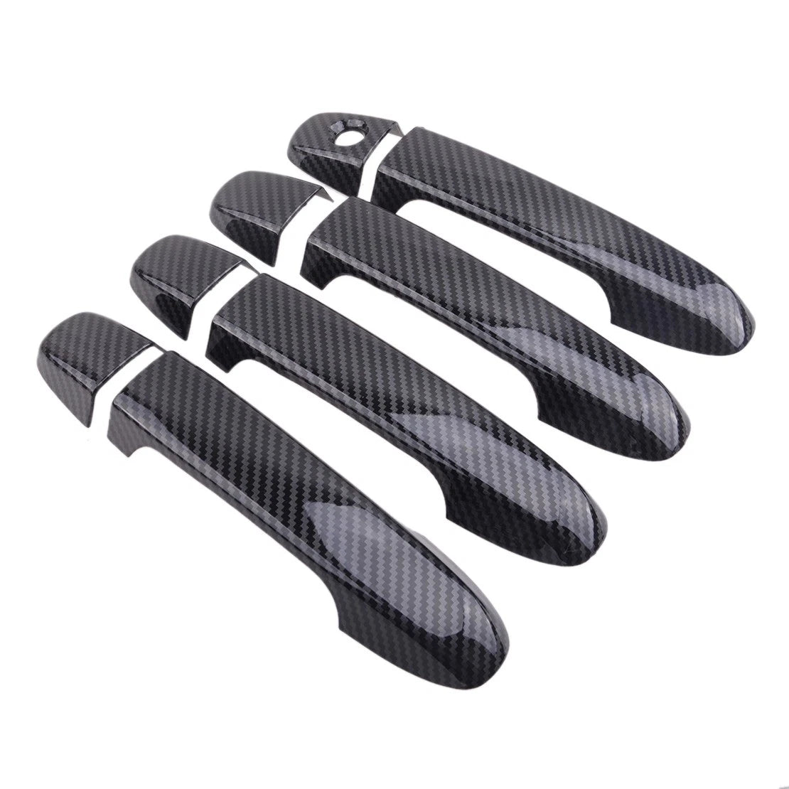 Carbon Fiber Exterior Door Handle Cover Trim for Toyota Camry (2018-2023)