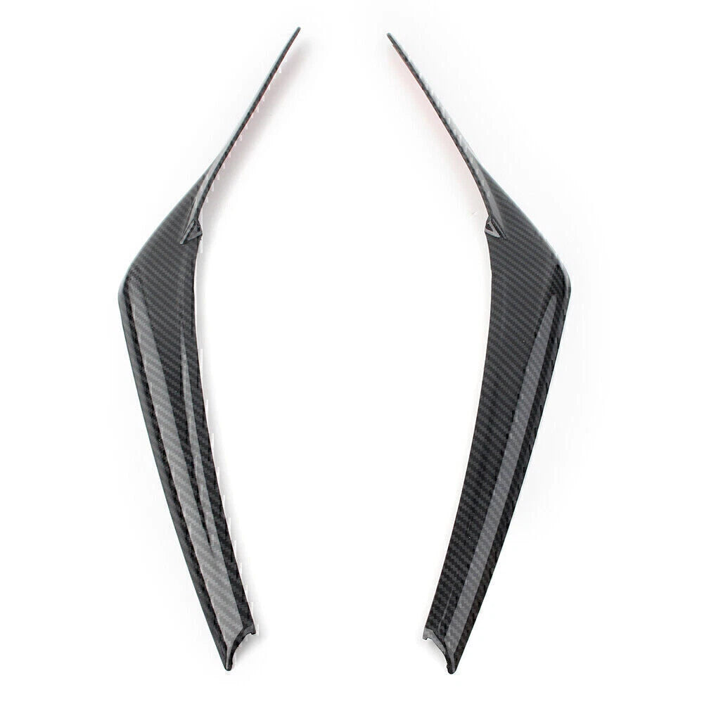 Black Headlight Eyebrow Trim for Toyota Camry SE XSE (2018-2024)