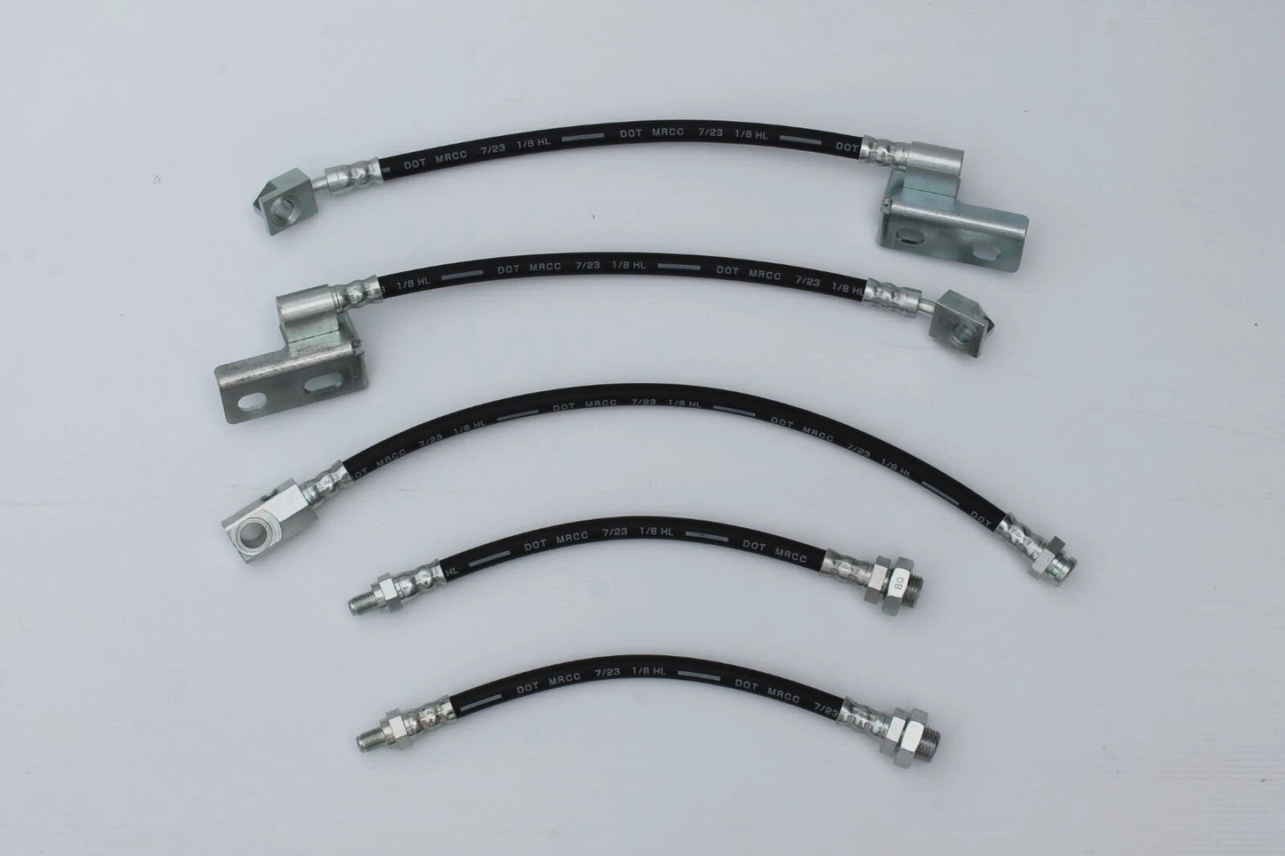Brake Hose Set for XW, XY, XA Falcon (XB-XD Disc Rear Brakes)