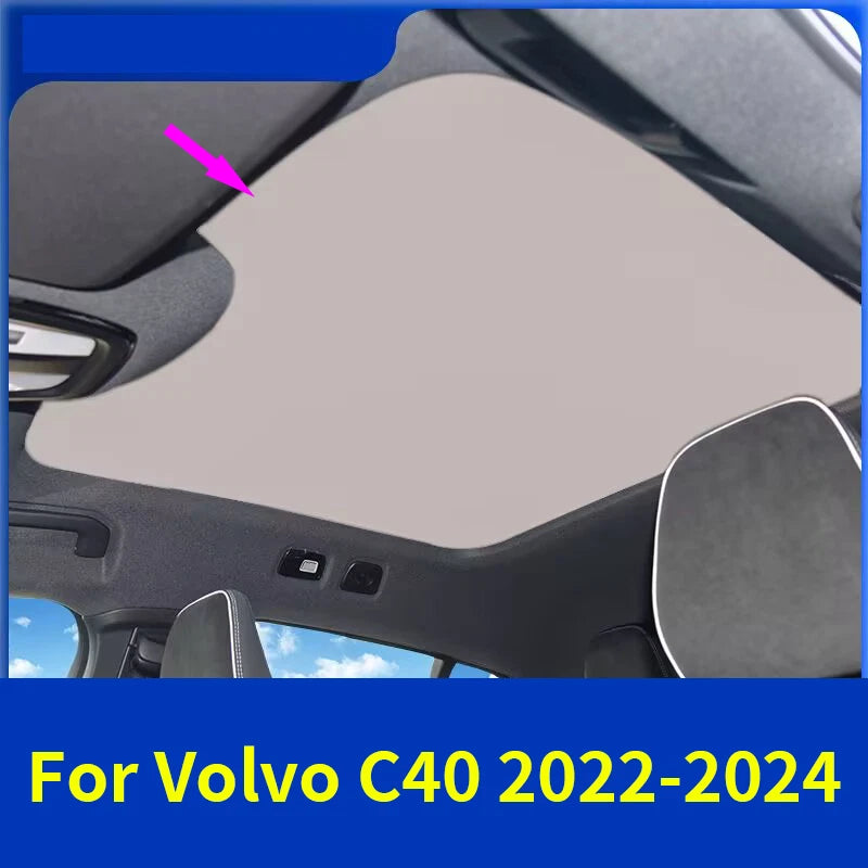 Glass Roof Sunshade Mesh Net for Volvo C40 (2022–2024)