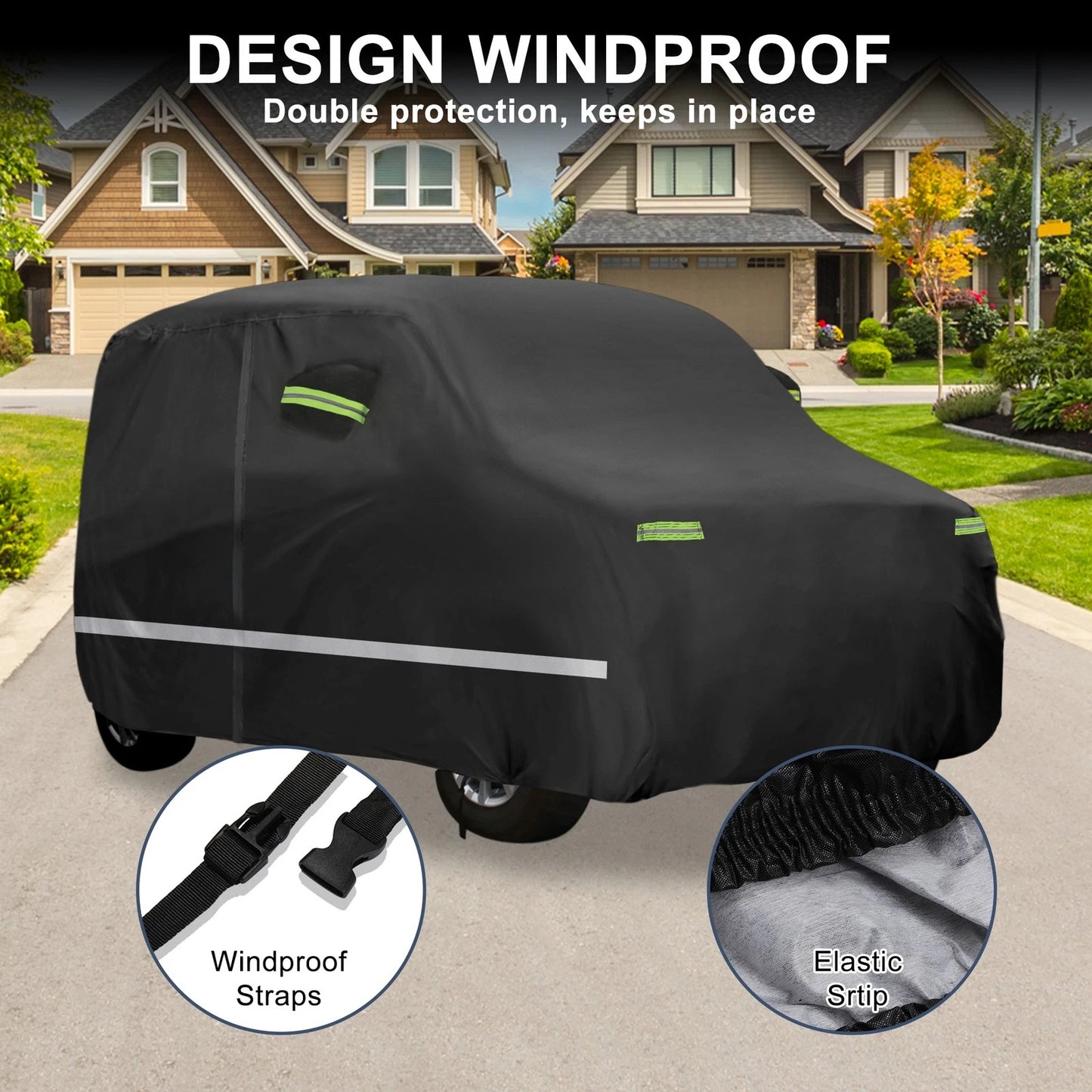 Waterproof Car Cover with Windproof Buckle for Nissan Sakura Dayz (2020-2023)