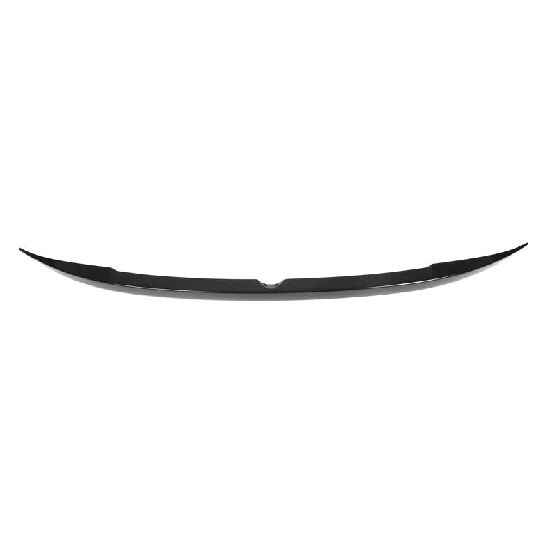 Black Rear Middle Trunk Spoiler Wing Trim Fit For BMW X3 X3M IX3 2018-2023