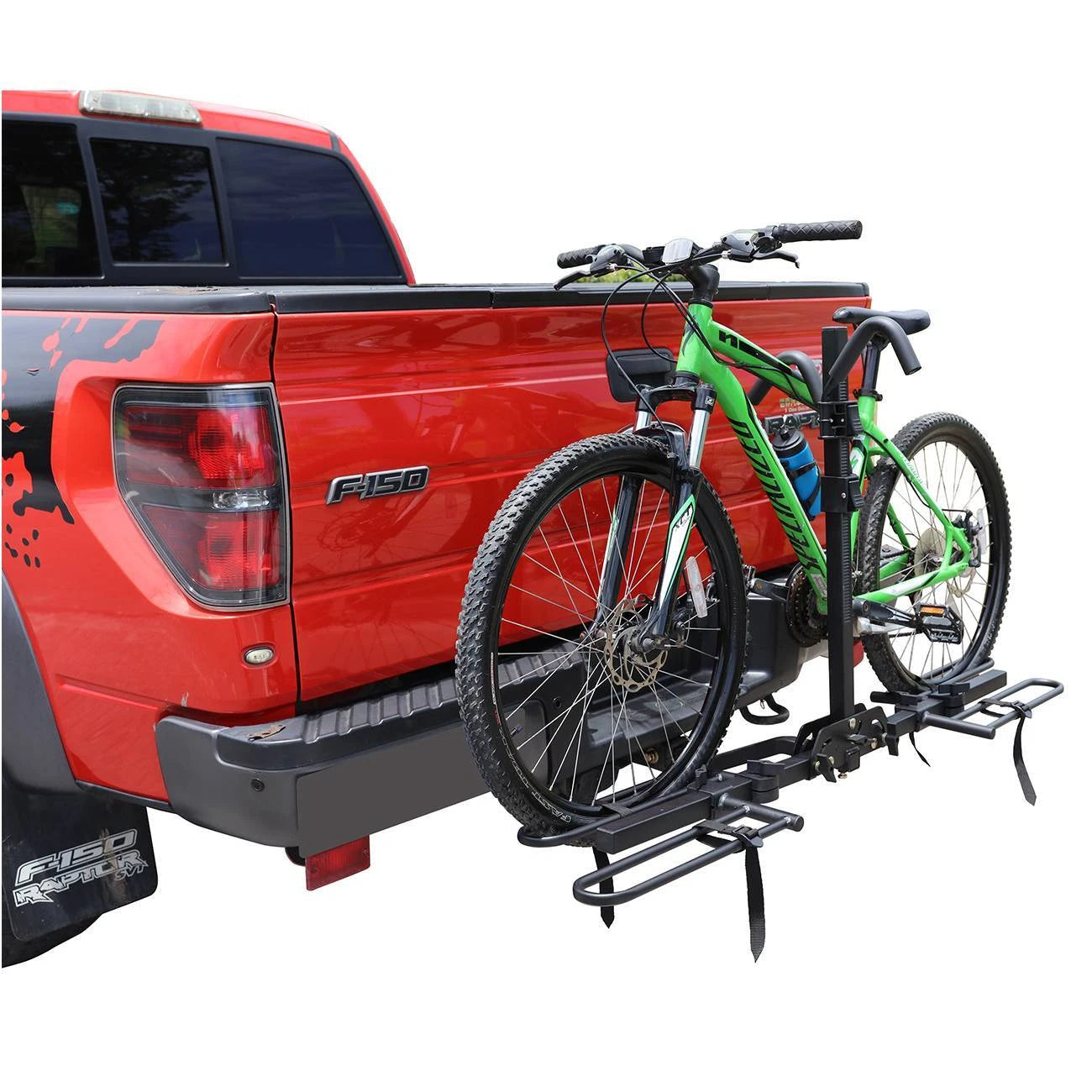 2 x Bike Bicycle Platform Car Carrier Rack Foldable Hitch Mount for 2" Receivers