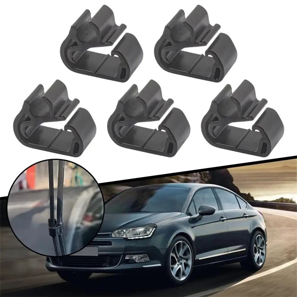 Wiper Arm Spray Hose Clip for Citroen C5 Aircross, C5x, Peugeot 3008 (2017-2023)