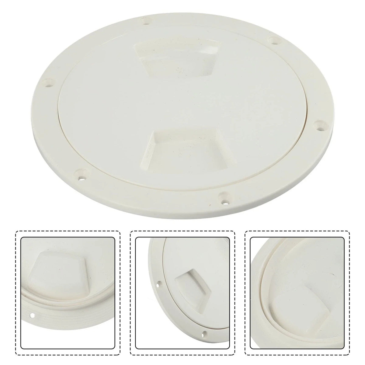 Plastic Marine Boat 5" Round Access Hatch Deck Cover for OMC/BRP/Mercury
