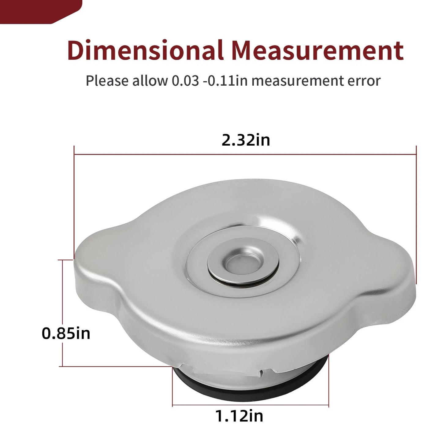 Radiator Cap for Suzuki Burgman 200/400/650, GSXR600/750, Hayabusa
