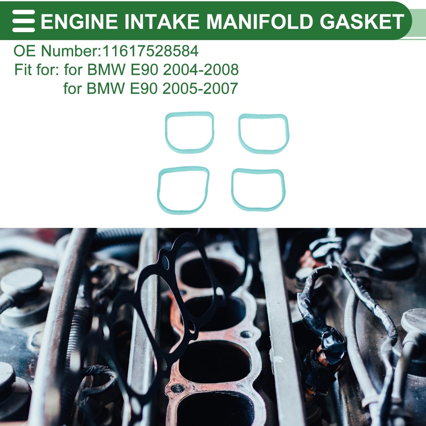 Engine Intake Manifold Gasket for BMW E90 (2004-2008)