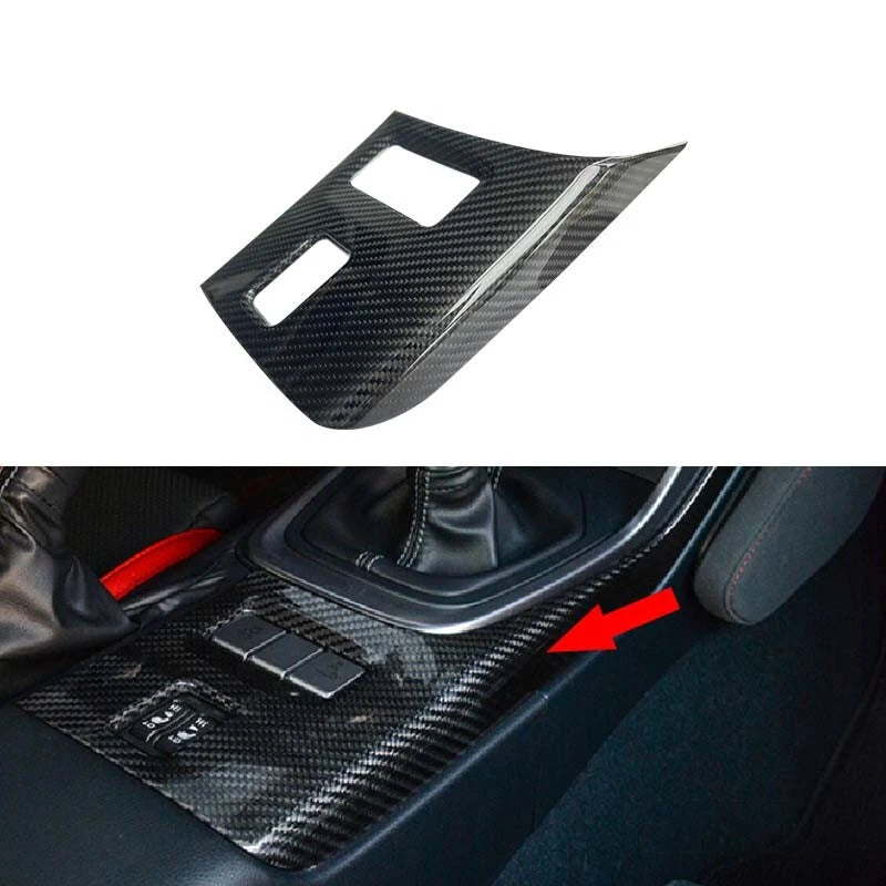 Carbon Fiber Manual Gear Shift Panel Cover Trim for Toyota GR86/Subaru BRZ 22-24