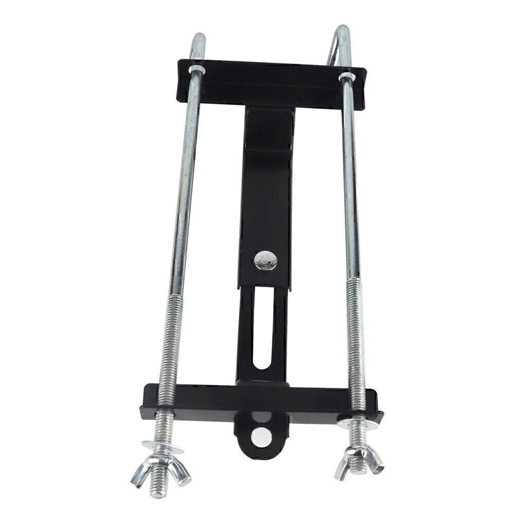 Black Adjustable Battery Holder for Car Storage - Stabilizer Bracket