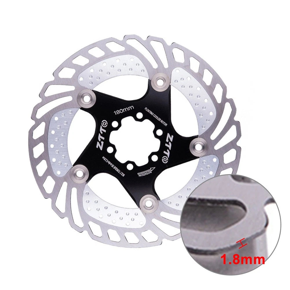 ZTTO Bicycle Brake Disc Cool Floating Rotor for Gravel Road Bike 203/180/160/140mm