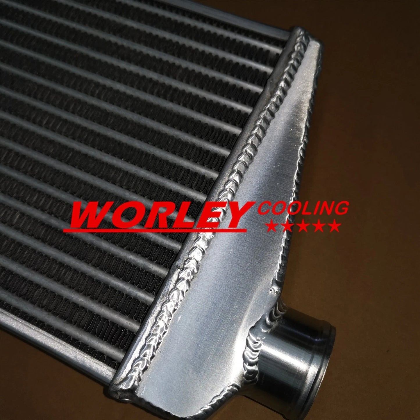 550 x 230 x 40mm Aluminum Intercooler for Turbo (Fits Various Models)
