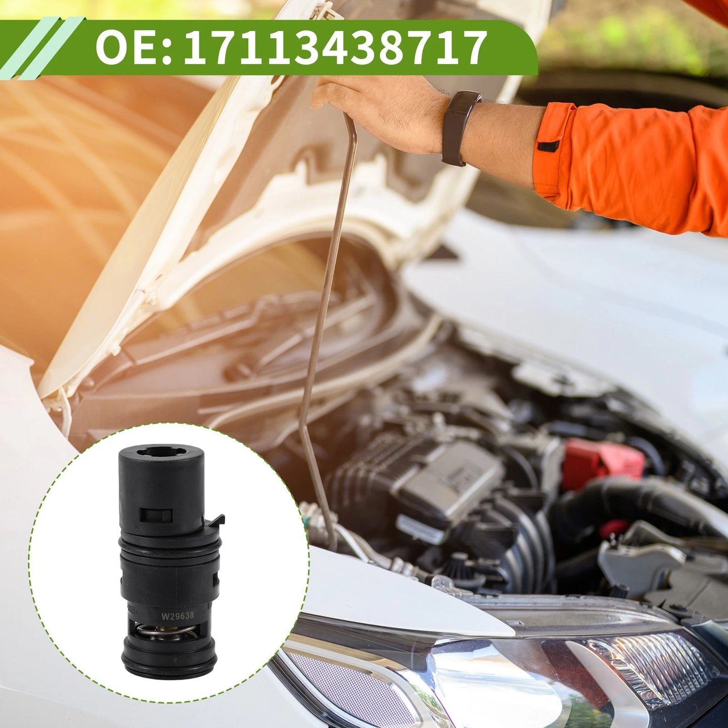 Engine Coolant Thermostat Housing for BMW X3 E83 (2007-2010)