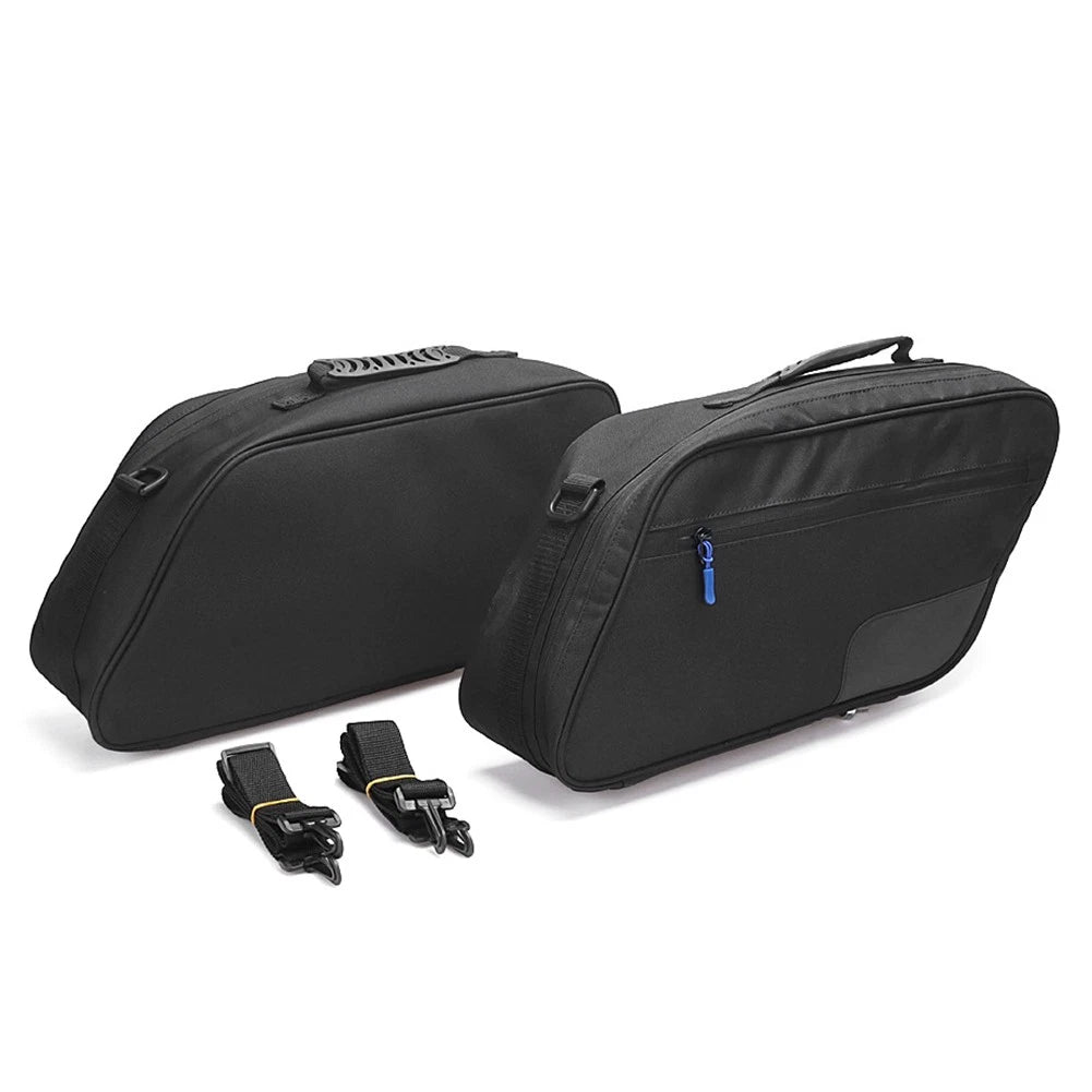 Black Side Luggage Saddle Bags for BMW R18 B Transcontinental K1600B