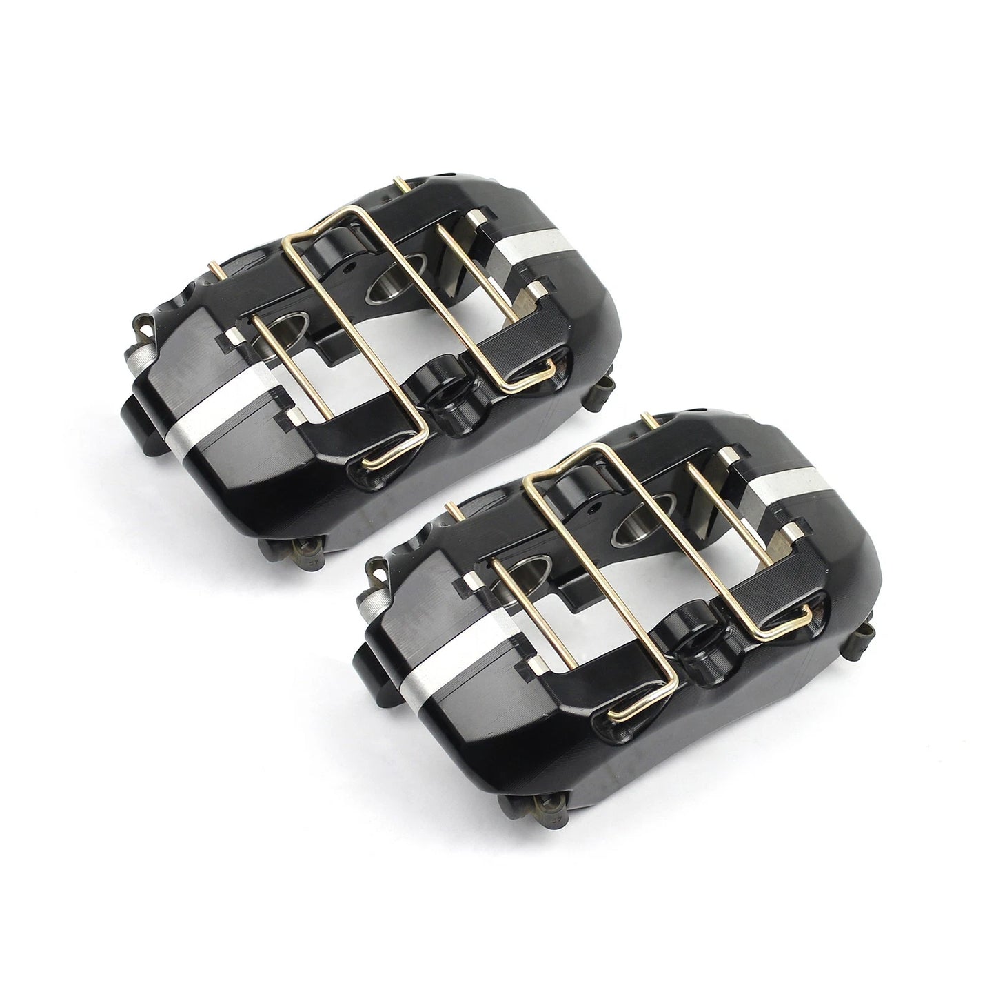 4 Piston Billet Aluminum Rear Caliper for Universal - Black Anodized (N/A)