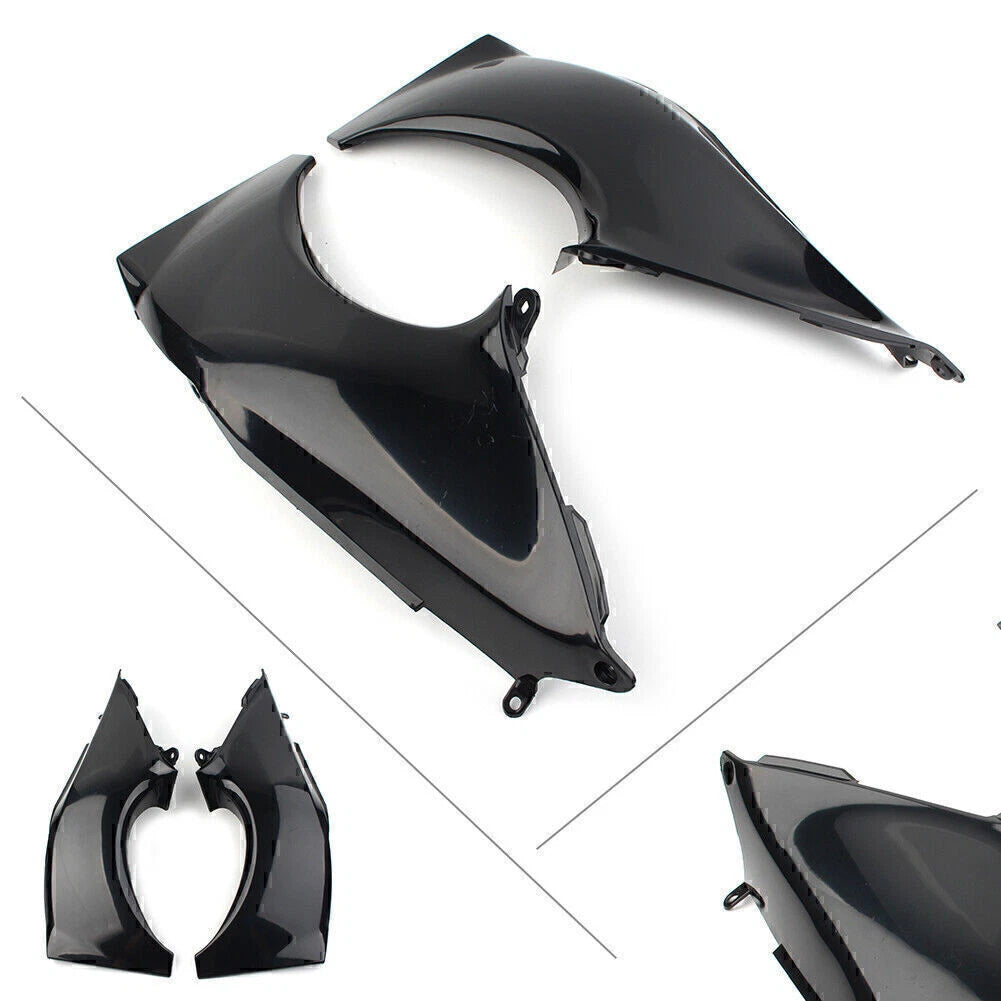 Black ABS Air Duct Tube Covers for Kawasaki ZX12R (2000-2001)