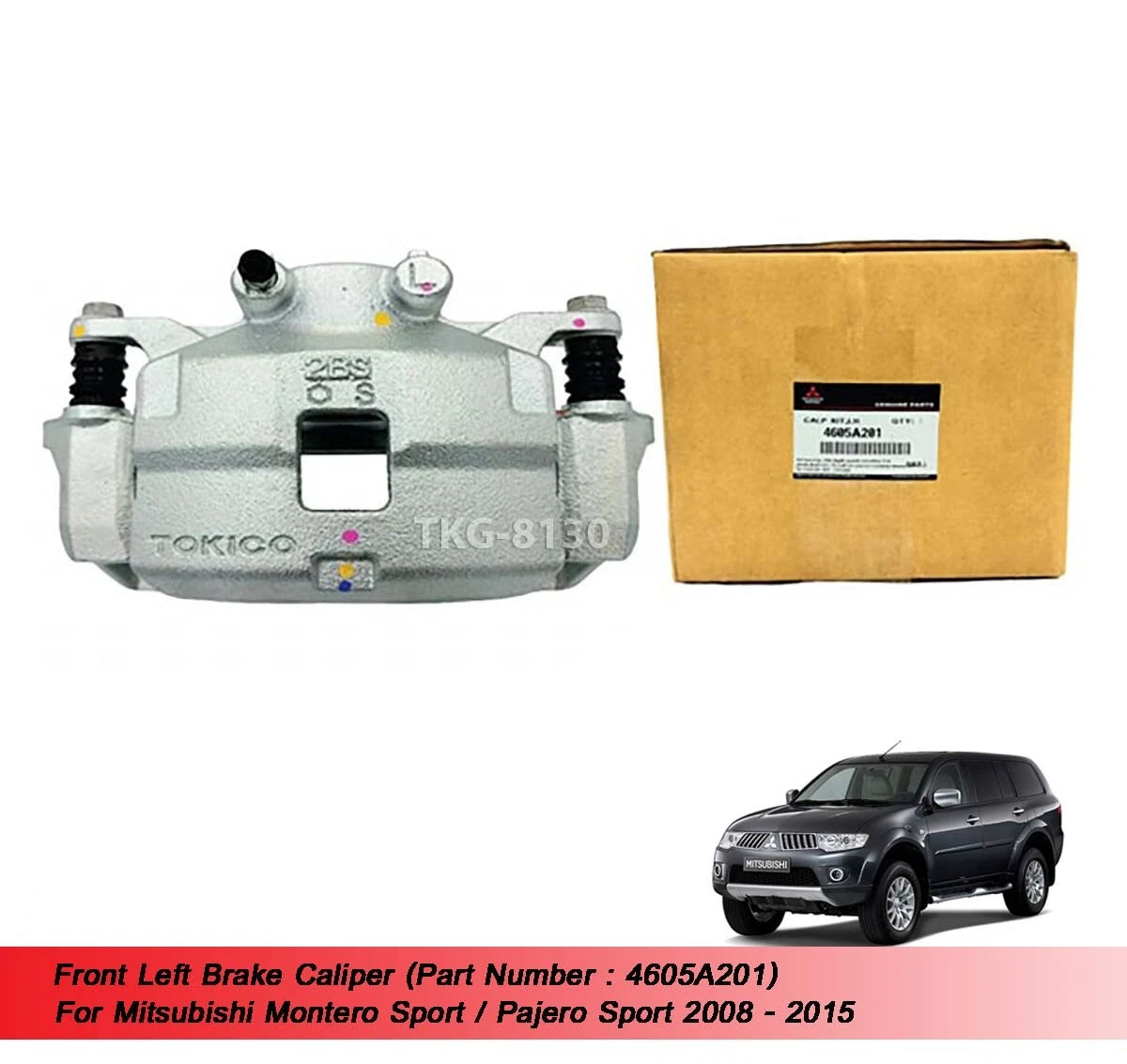 Brake Caliper for Mitsubishi Montero Pajero Sport (2008-2014)