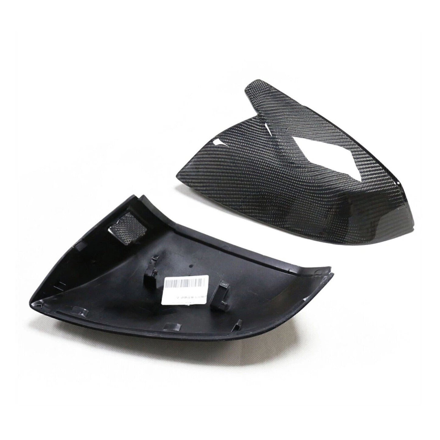 2 x Carbon Fiber Rearview Mirror Covers for Audi Q5 SQ5 Q7 (2017-2022)