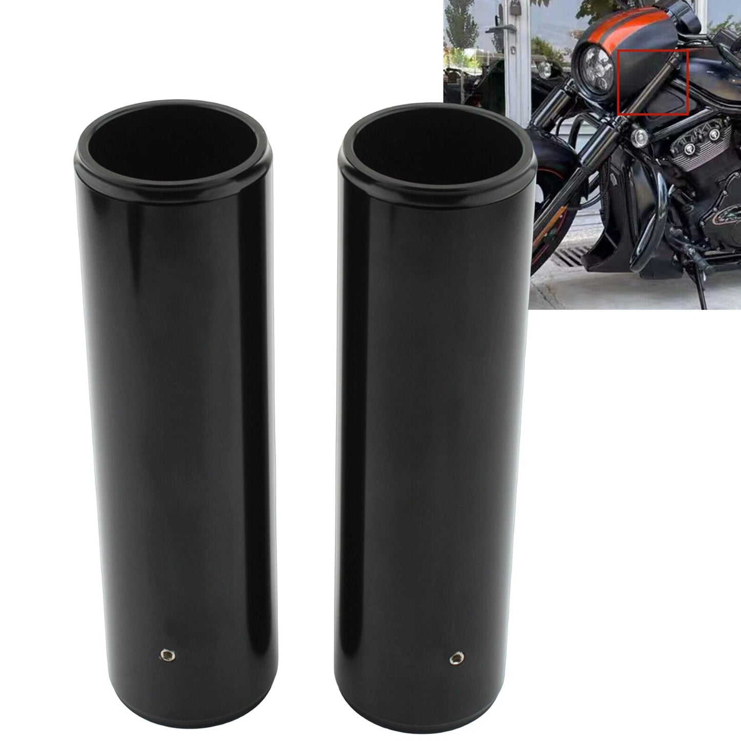 Upper Fork Covers for Harley V-Rod Night Rod (2007-2011)