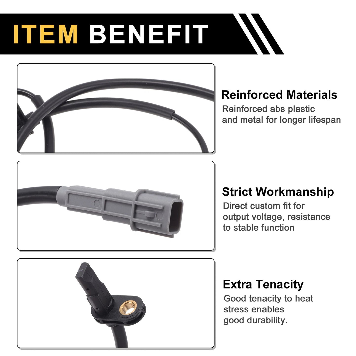 ABS Wheel Speed Sensor for Hyundai Celesta (2018-2022) 1 x Left Front