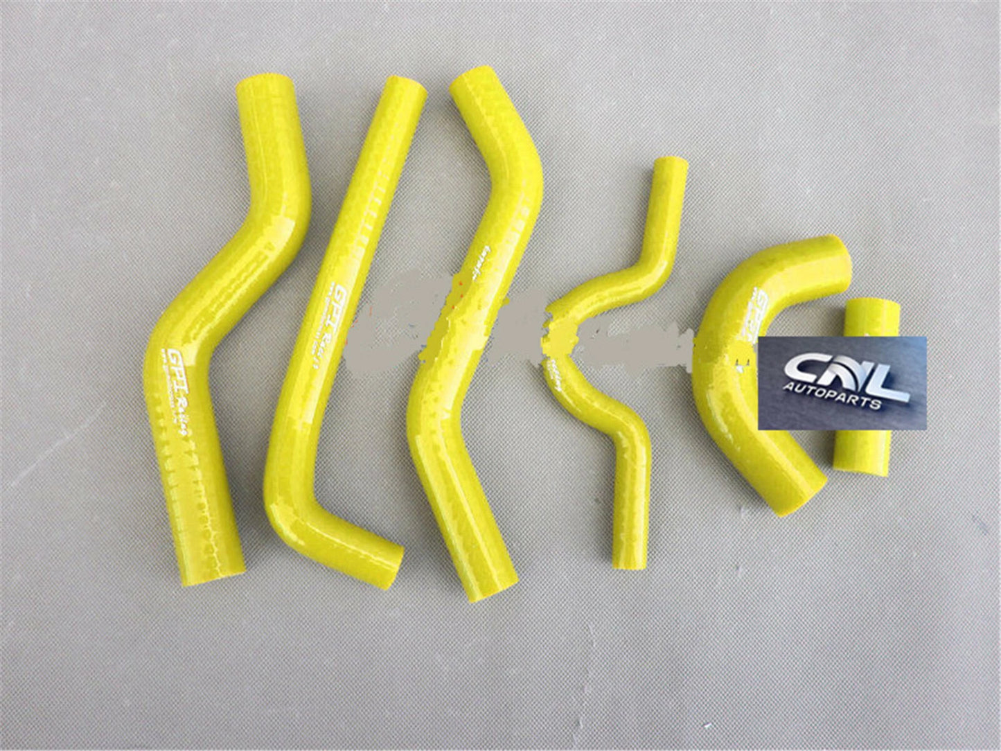 Yellow Silicone Radiator Hose Kit for Kawasaki KX250F KXF250 (2007-2008)