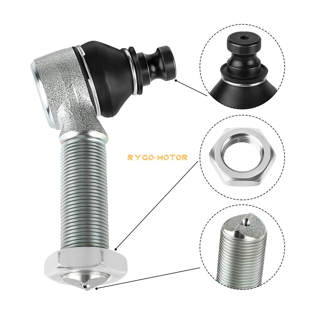 Front Upper A-arms Ball Joint 4x for Polaris RZR 800 570 900 (2008–2014)