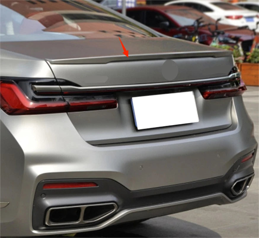 Rear Spoiler Wing Unpainted for BMW 7 Series G11 G12 740i 750i Sedan (2016-2022)