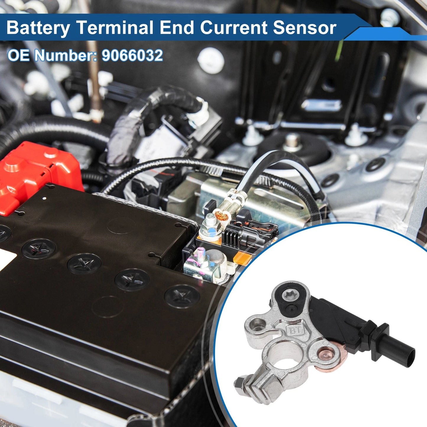 Battery Current Sensor 1 Pc for Chevrolet Cruze (2015-2019)