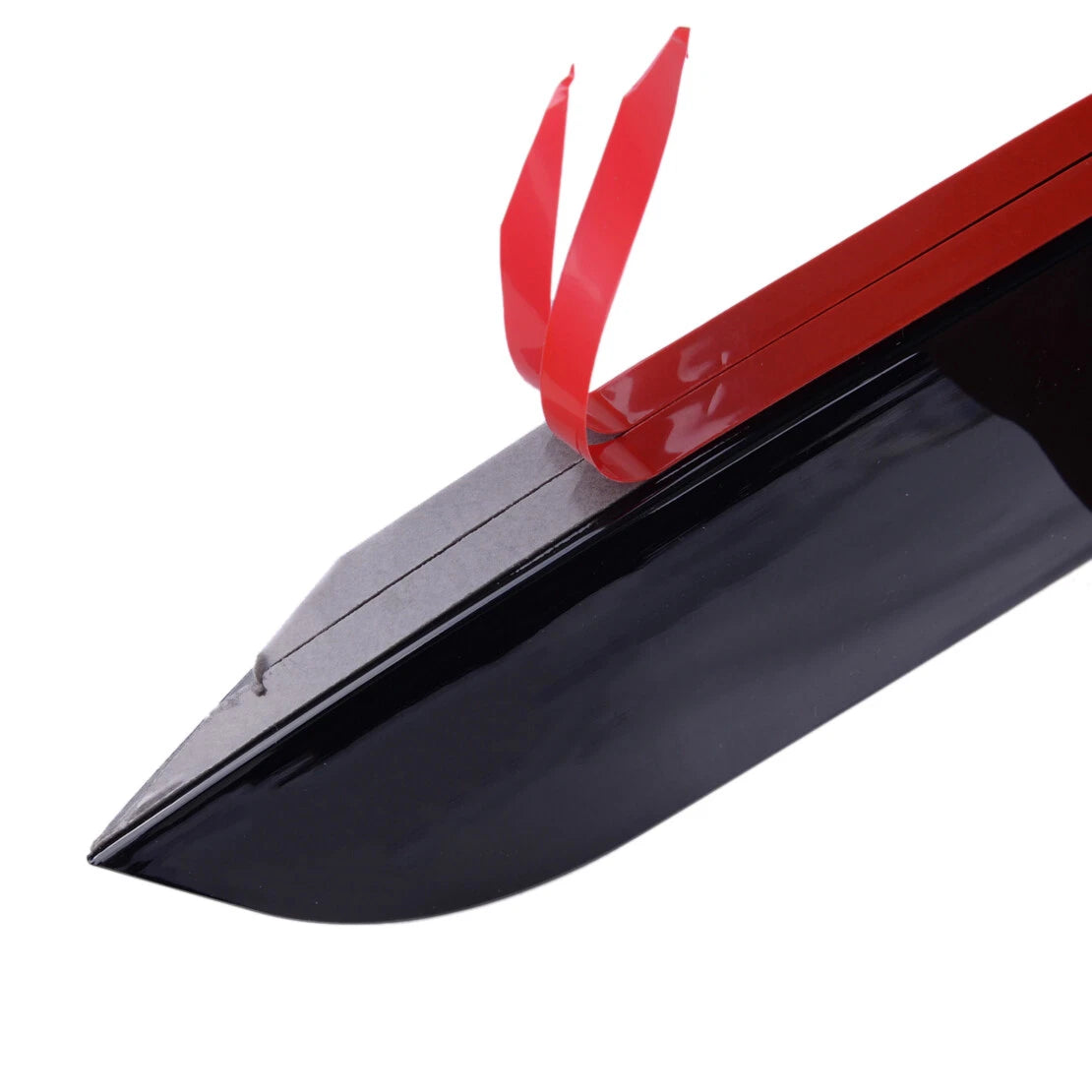 Gloss Black Front Bumper Fog Light Canard Trim for Benz W177 Sedan (2019-2023)